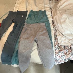 Gymshark leggings different colors